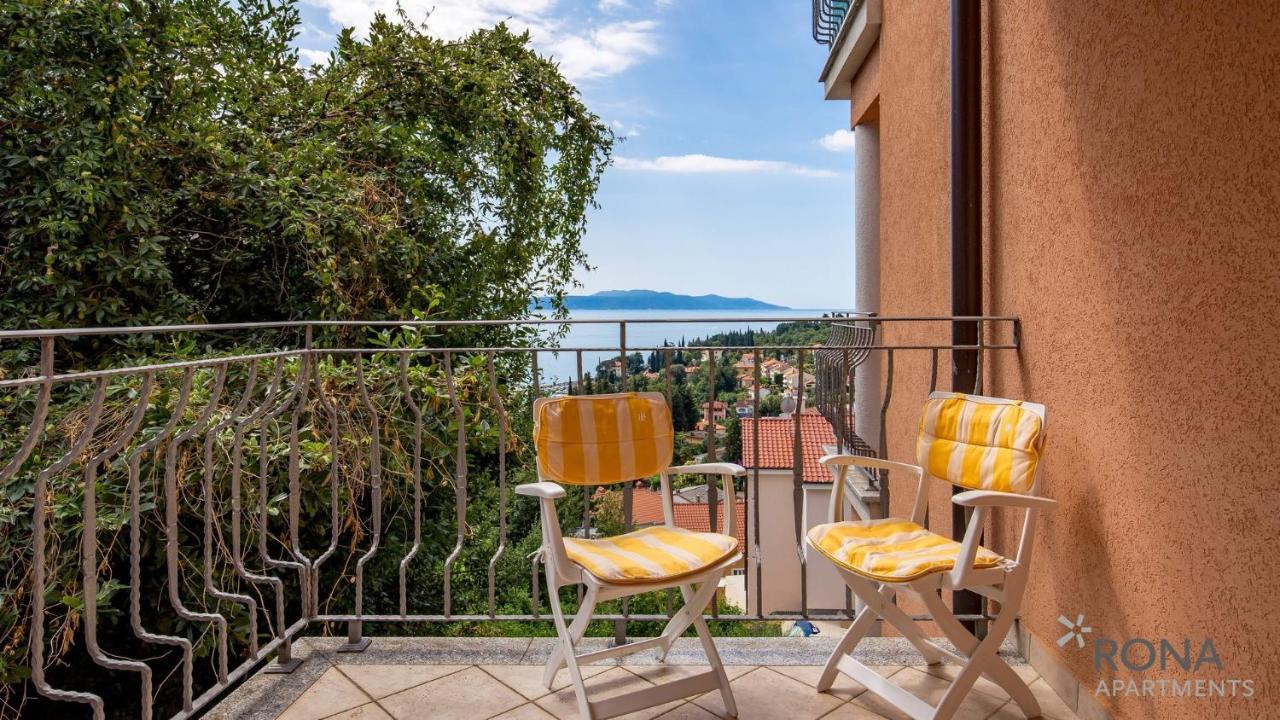 Rona Spacious Apartment With A Panoramic View Ičići 외부 사진
