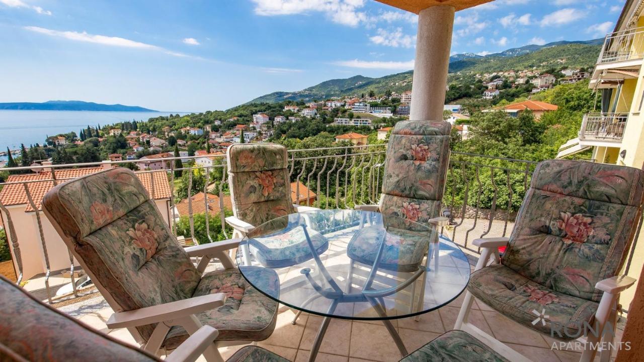 Rona Spacious Apartment With A Panoramic View Ičići 외부 사진